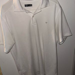 Callaway White Golf Shirt